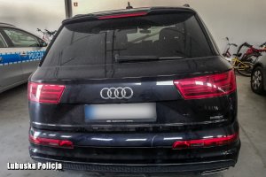 odzyskane kradzione audi