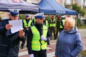 Policjanci podczas jednej z konkurencji.