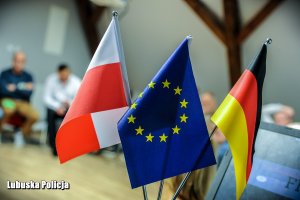 flagi Polski, Europy i Niemiec