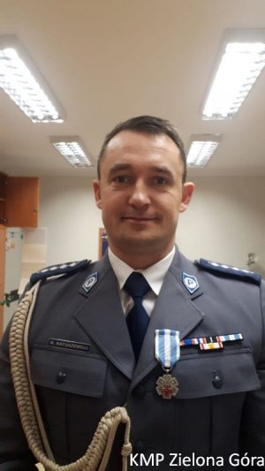 Odznaczony policjant