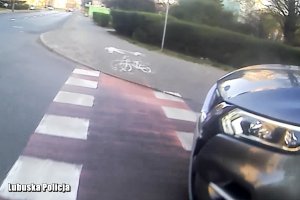 Niebezpieczne zdarzenie drogowo przesłane na skrzynkę STOP AGRESJI.
