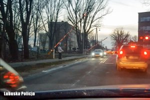 Niebezpieczne zdarzenie drogowo przesłane na skrzynkę STOP AGRESJI.