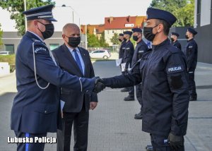 Uroczystość ślubowania policyjnego.