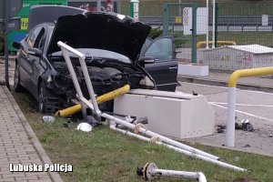 rozbite auto