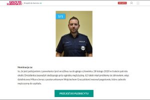 Screen z plebiscytu Gazety Lubuskiej