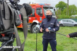 Rzecznik Prasowy podczas konferencji