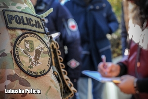 Naszywka Samodzielnego Pododdziału Kontrterrorystycznego Policji w Gorzowie Wielkopolskim