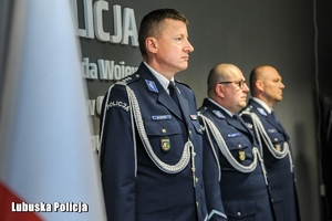 kadra kierownicza lubuskiej policji
