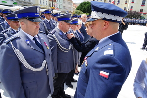 Przyznawanie awansów, odznaczeń i medali.