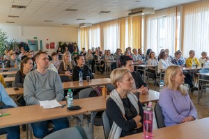 Widok na uczestników szkolenia