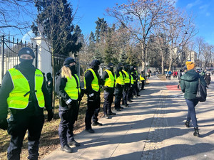 Policjanci ze stolicy w obliczu wojny na Ukrainie