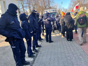 Policjanci ze stolicy w obliczu wojny na Ukrainie