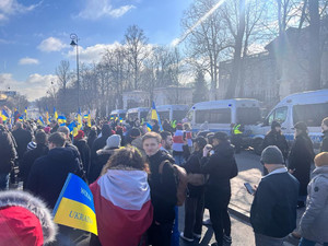 Policjanci ze stolicy w obliczu wojny na Ukrainie