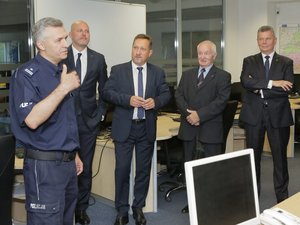 Byli komendanci stołeczni Policji z wizytą w KSP