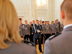 Uroczystość wręczenia wyróżnień w Komendzie Stołecznej Policji