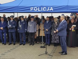 Uroczyste otwarcie Komisariatu Policji w Raszynie