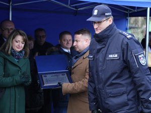 Otwarcie nowej siedziby Posterunku Policji w Kałuszynie