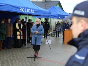 Otwarcie nowej siedziby Posterunku Policji w Kałuszynie