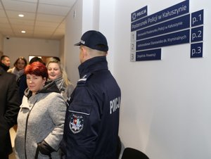 Otwarcie nowej siedziby Posterunku Policji w Kałuszynie