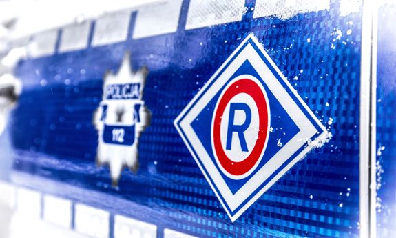 symbol ruchu drogowego.