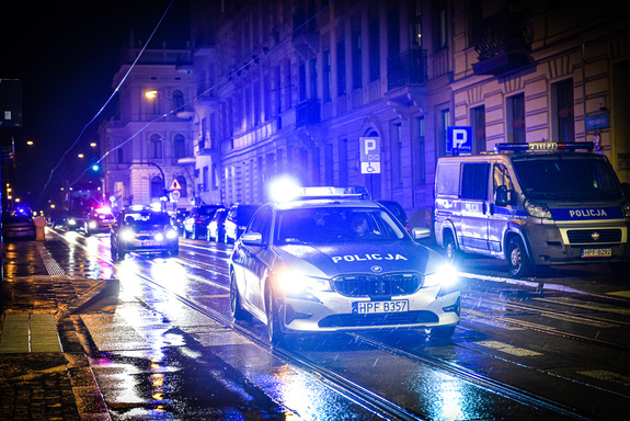 radiowóz na sygnałach