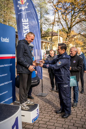 Uczestnicy na podium