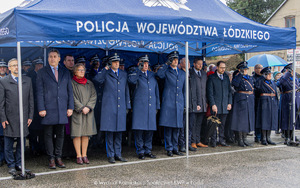 Uczestnicy obchodów 95 rocznicy Stowarzyszenia ,,Rodzina Policyjna.&quot;