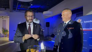 Zaproszeni goście w trakcie uroczystości.