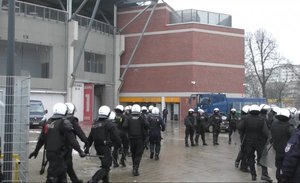 ćwiczenia na stadionie