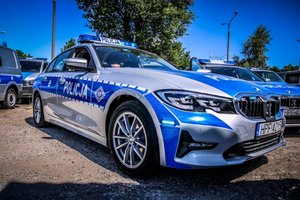 Nowe policyjne bmw.