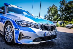 Nowe policyjne bmw.