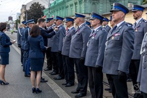 Policjanci podczas nominacji