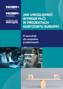 Jak uwzględnić wymiar płci w projektach Horyzontu Europa? Okładka.