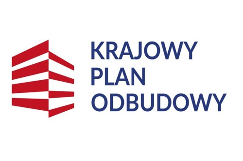 Na obrazku znajduje się logo KPO