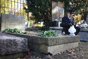 policjantka zapal znicz