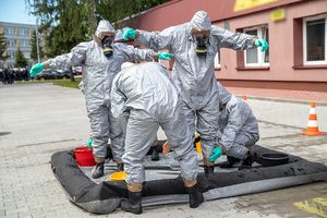 szkolenie z likwidacji laboratorium