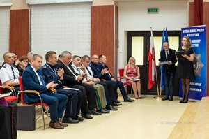 Aula/ konferencja naukowa z okazji 100-lecia Policji Państwowej