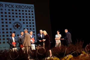 uroczysta gala PCK w Krośnie