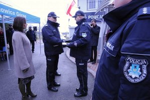 Uroczystość otwarcia Posterunku Policji w Wadowicach Górnych