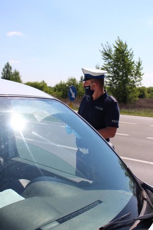 Policjanci ruchu drogowego