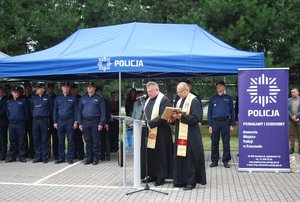 Uroczyste otwarcie Posterunku Policji  w Świlczy z siedzibą w Trzcianie