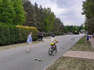 Policjanci czuwają nad bezpieczeństwem uczestników turnieju