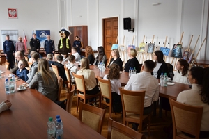 Nagrodzeni w konkursie podczas uroczystego wręczenia nagród.