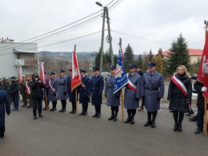 Odsłonięcie pomnika żołnierzy AK w Brzostku