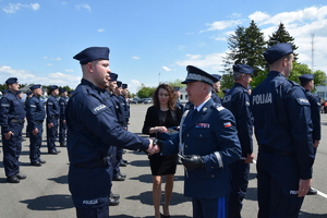 78 nowo przyjętych policjantów ślubowało w siedzibie OPP na Zaczerniu