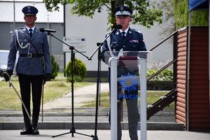 Ślubowanie nowo przyjętych policjantów na Oddziale Prewencji Policji