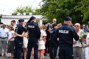 Ślubowanie nowo przyjętych policjantów na Oddziale Prewencji Policji