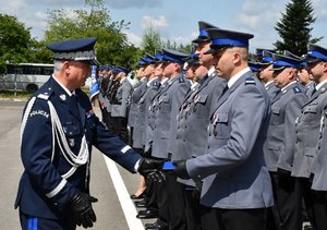 Obchody Święta Policji w oddziale prewencji