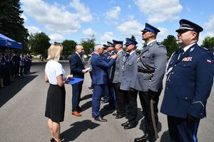 Obchody Święta Policji w oddziale prewencji