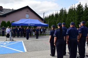 Otwarcie nowej siedziby Posterunku Policji w Pysznicy